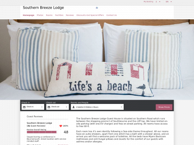 southernbreezelodge.co.uk snapshot