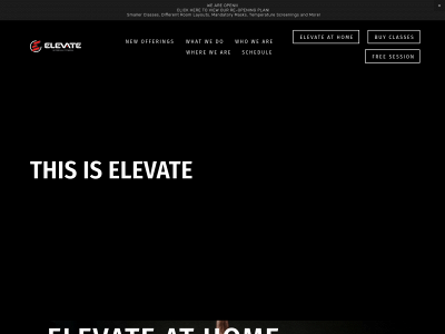 elevateintervalfitness.com snapshot