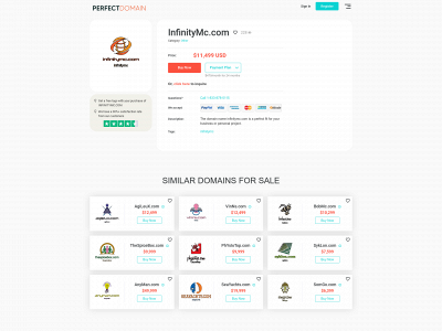infinitymc.com snapshot