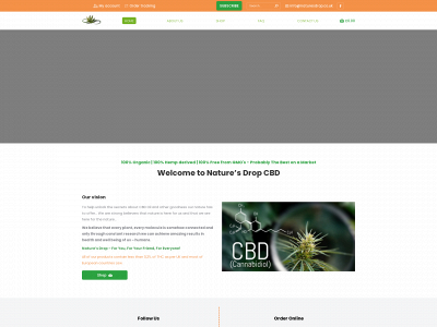 naturesdrop.co.uk snapshot