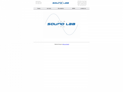 thesoundlabinc.com snapshot