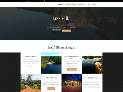 jazzvilla.lt snapshot