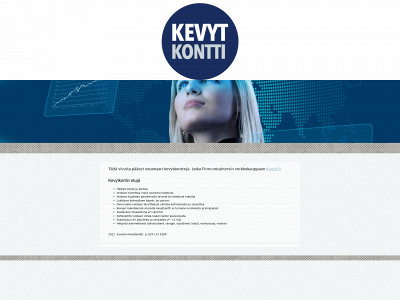 kevytkontti.fi snapshot