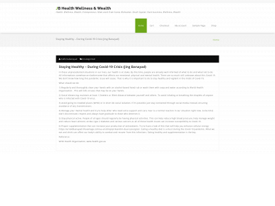 jbhealthwellnesswealth.net snapshot