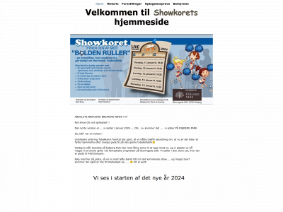 showkoret.dk snapshot