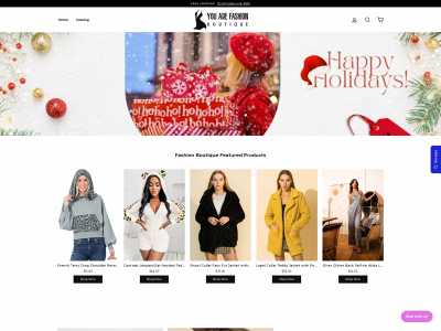 youarefashionboutique.com snapshot