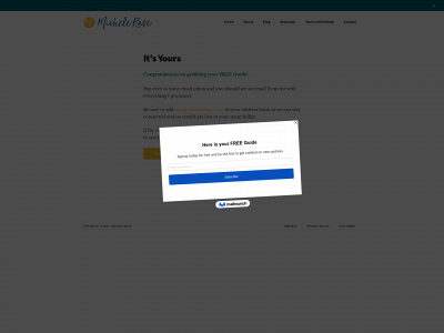 michelerase.com snapshot