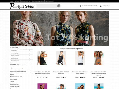 peetjeklakke.be snapshot