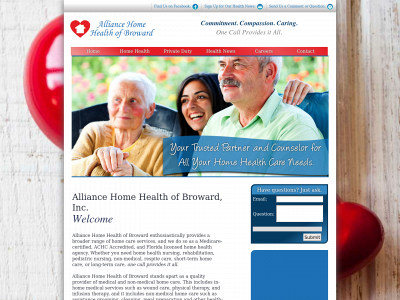 allianceofbroward.com snapshot