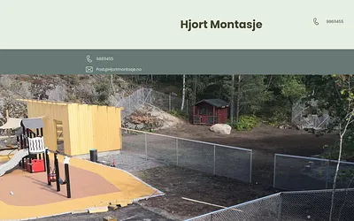 hjortmontasje.no snapshot