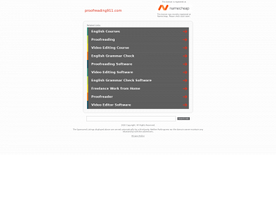 proofreading911.com snapshot
