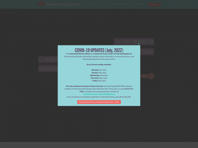 womensbuilding.org snapshot