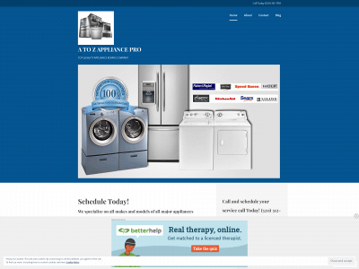 azappliancepro.wordpress.com snapshot