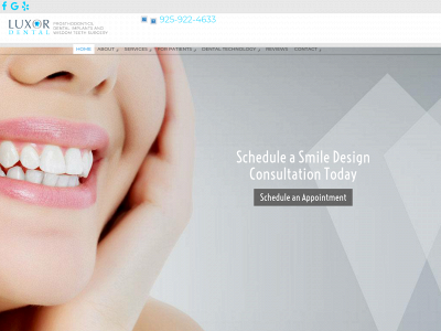 luxor-dental.com snapshot