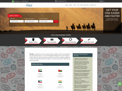 visajust.com snapshot