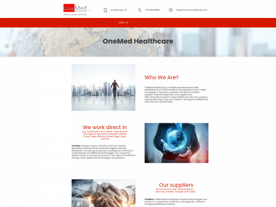 onemed-healthcare.com snapshot
