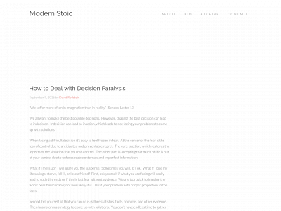 modernstoic.net snapshot