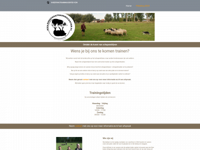sheepdogtrainingcenter.be snapshot