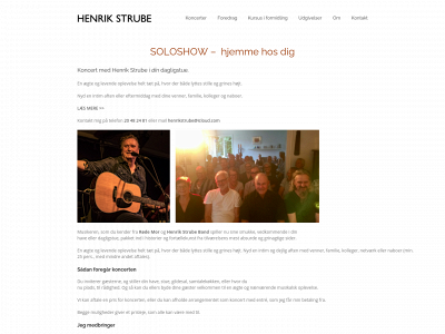henrikstrube.dk snapshot