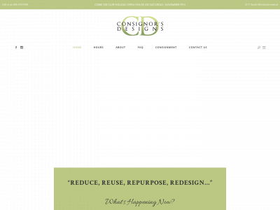 consignorsdesigns.com snapshot