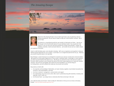amazingescapetravel.com snapshot