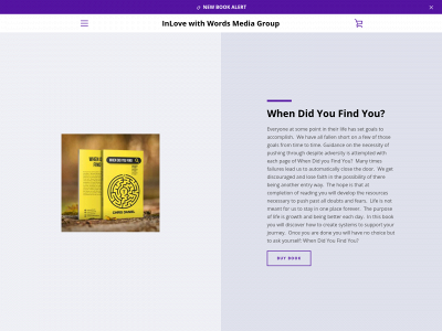 inlovewithwords.org snapshot