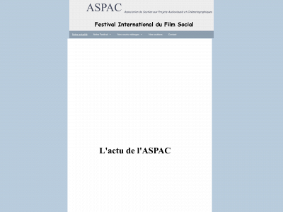 aspac.fr snapshot