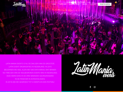 latinmaniaevents.com snapshot