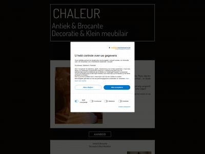 chaleurdecoratie.be snapshot