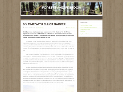 forestsandfreedom.com snapshot