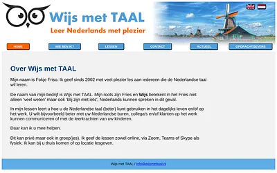 wijsmettaal.nl snapshot