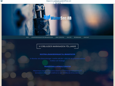watersec.se snapshot