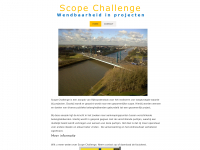 scopechallenge.nl snapshot