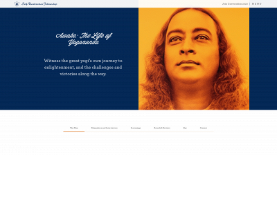 awaketheyoganandamovie.com snapshot