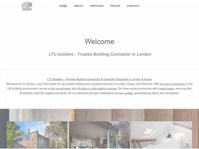 www.ltubuilders.co.uk snapshot