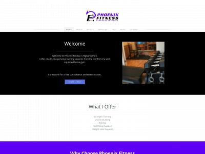 www.phoenixukfitness.co.uk snapshot