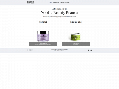 nordicbeautybrands.se snapshot