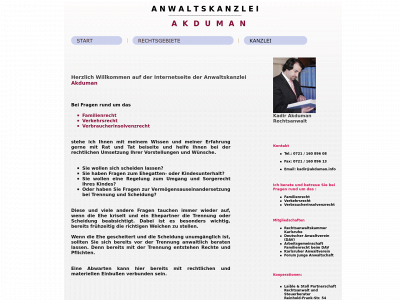 kanzlei-akduman.de snapshot