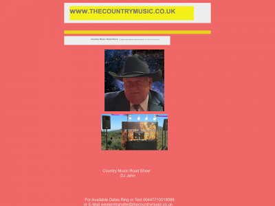 thecountrymusic.co.uk snapshot