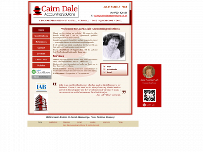 cairndaleaccounting.co.uk snapshot