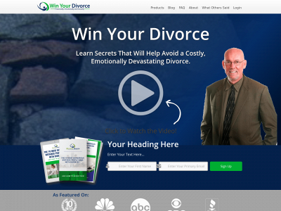 winyourdivorce.com snapshot