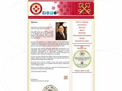 lesclefsdorcanada.org snapshot