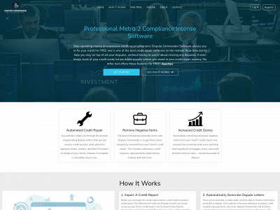 disputecommander.com snapshot