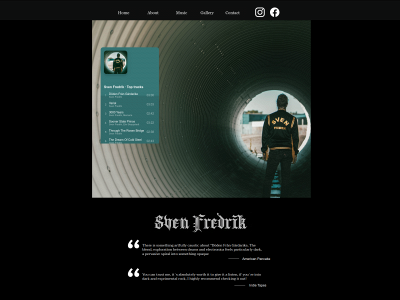 svenfredrik.com snapshot