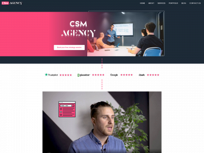 csmagency.ie snapshot