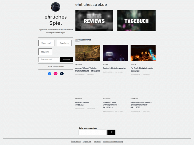 ehrlichesspiel.de snapshot