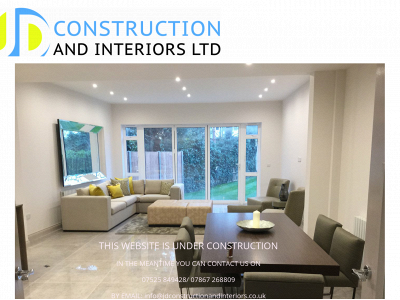 jdconstructionandinteriors.co.uk snapshot