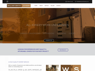 williamsmithjoinery.com snapshot