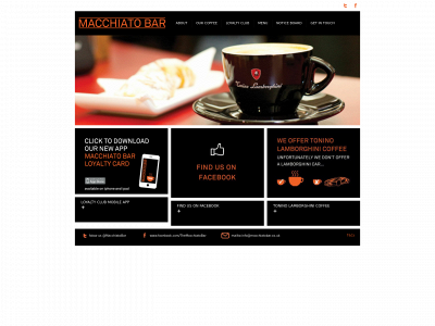 macchiatobar.co.uk snapshot