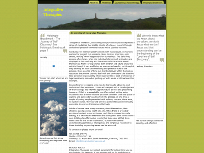 integrativetherapies.uk snapshot